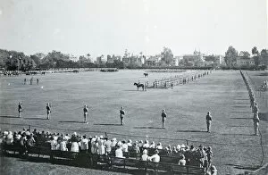 trooping the colour gezira island 1932