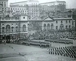 1950s inc Berlin Gallery: trooping the colour horse guards parade