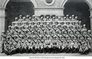 1932 Gallery: warrant officers staff sergeants and sergeants