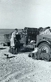 1936 2 Bn Egypt Gallery: washing desert
