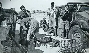 1936 2 Bn Egypt Gallery: washing desert