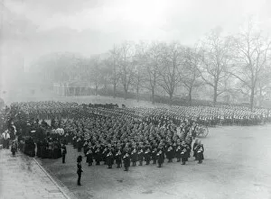 1890s S.Africa Collection: wellington barracks before departure for south africa