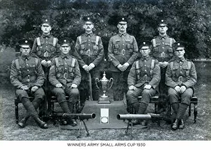 1930s Collection: winners army small arms cup 1930